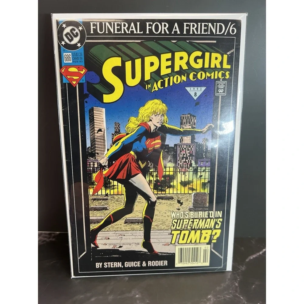 Vintage Superman Comic Books‎ Funeral For A Friend 4 6 8 Lot Of 3 DC Comics